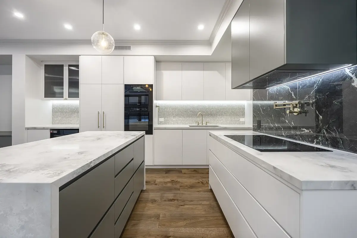 Luxury New Farm Townhouses kitchen