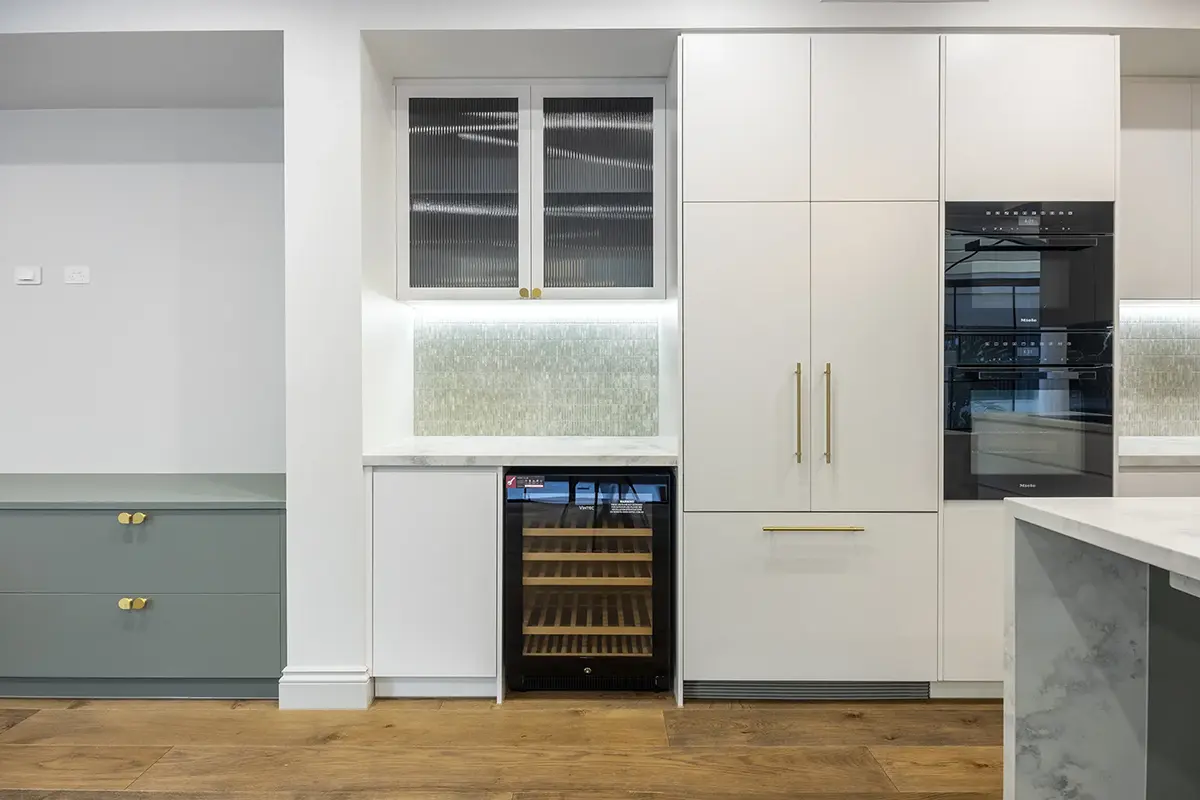 New Farm luxury townhouses kitchen