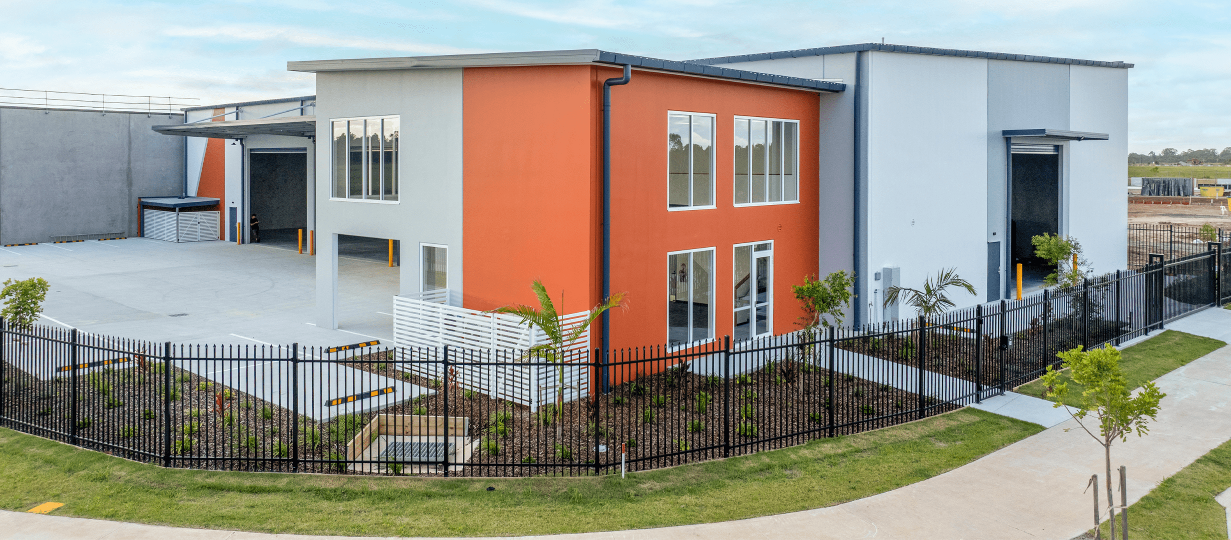 Medium density Brisbane townhouse developments with landscaped outdoor space