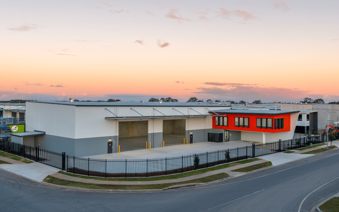 Image of a commercial construction project