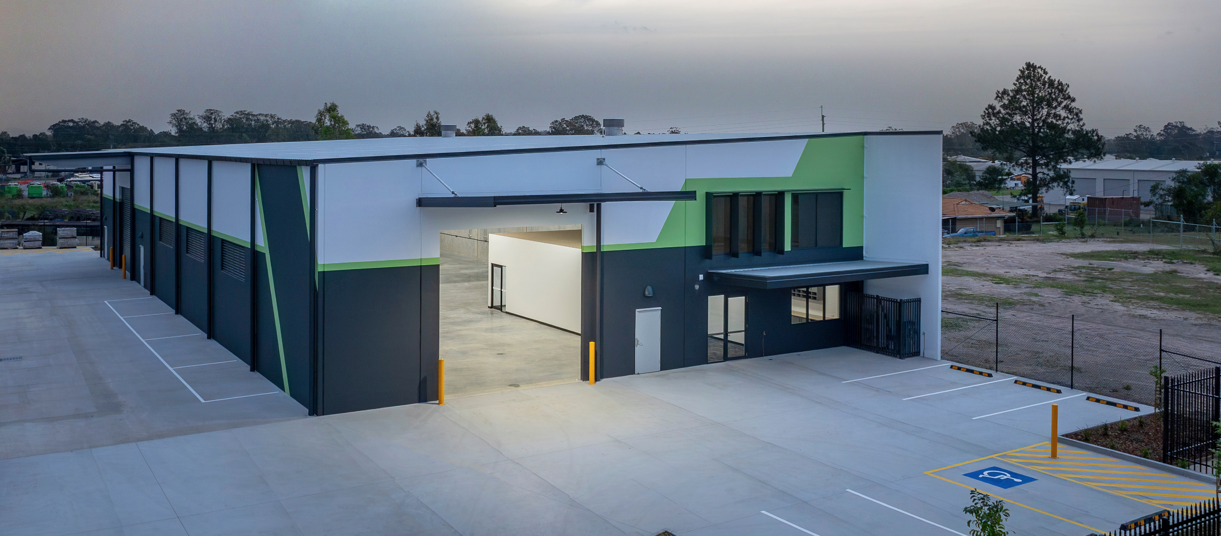 Image of completed commercial construction project.